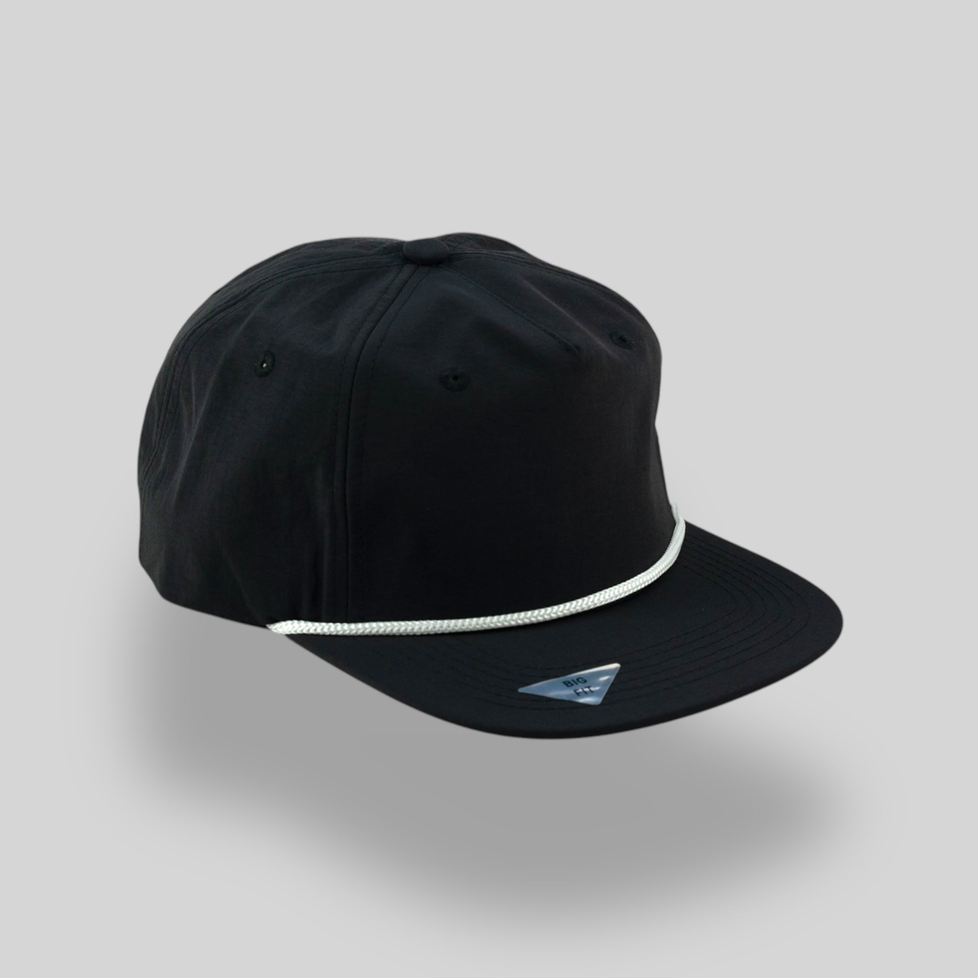 ★ほぼ新品　about:blank Rope Cap Big Fit Black / White Rope – Blank Rope Hats