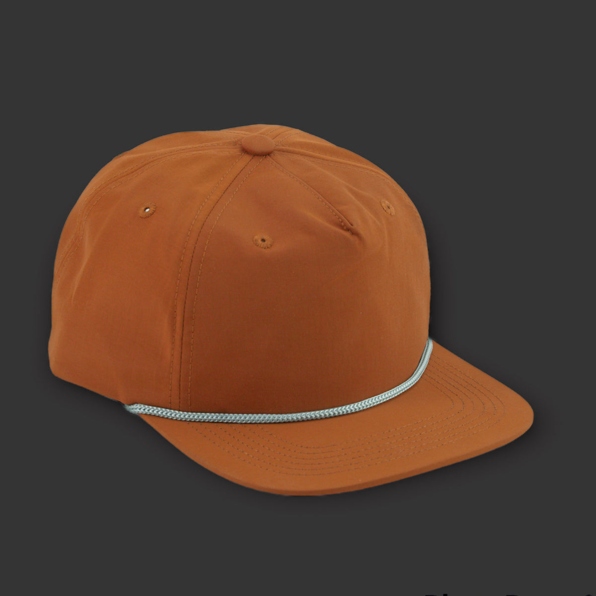 Rust / Silver Rope – Blank Rope Hats