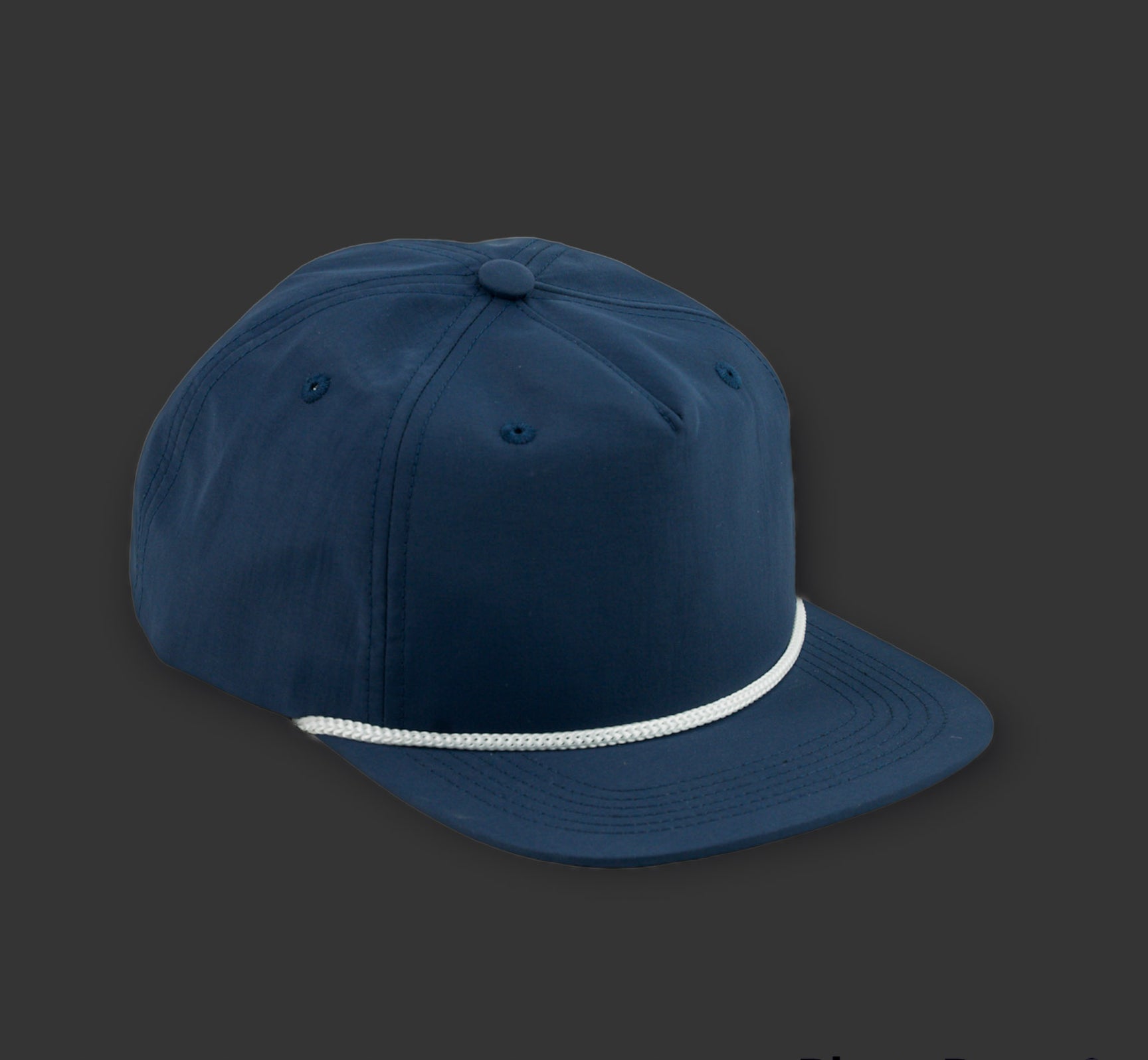 Navy White Rope Blank Rope Hats Navy white rope blank rope hats