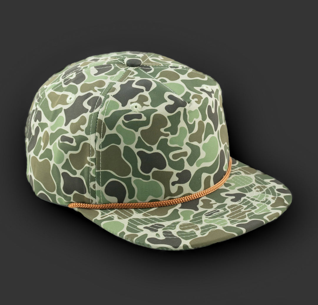 to the Jungle Camo / Copper Rope Blank Rope Hats