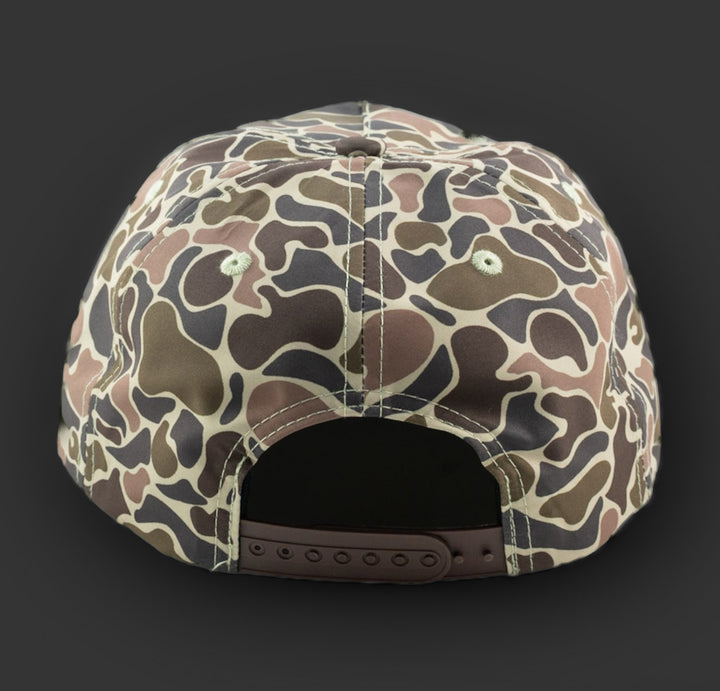 Bayou Breakup Camo / Brown Rope – Blank Rope Hats