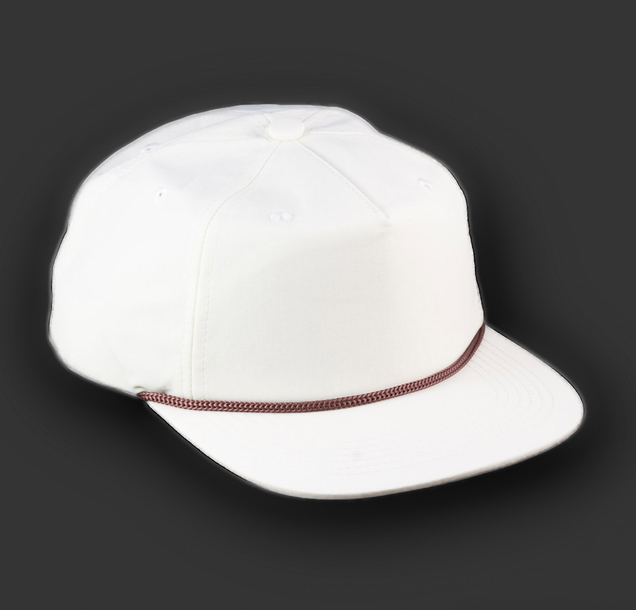 Ivory / Brown Rope – Blank Rope Hats